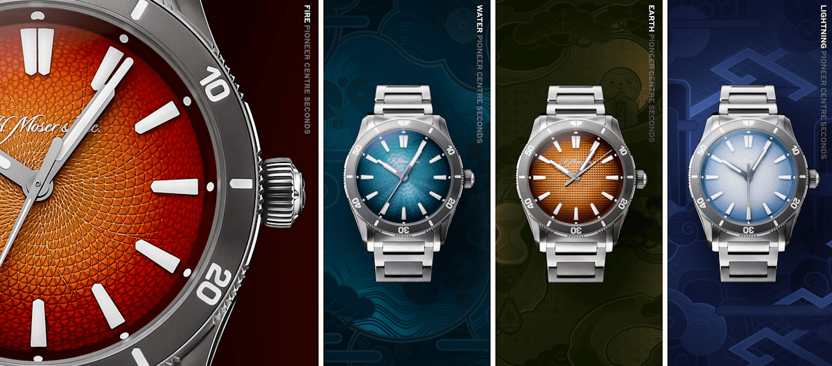 H. Moser & Cie. Azuki Watches | Limited 